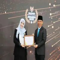 Baznas Purwakarta Perdana Raih Award dari Baznas Pusat, Kategori Pengumpulan Kantor Digital Baznas Terbaik Se-Indonesia