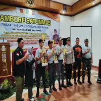 Penutupan Jambore Satlinmas 2025, Inilah Daftar Kecamatan Juara dari Beragam kategori