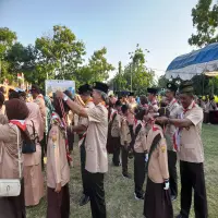 32 Anggota Pramuka di Subang Dapat Medali Pramuka Garuda