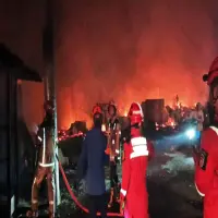 Kebakaran Pujasera Rest Area KM 88A Tol Cipularang Diduga dari Gas