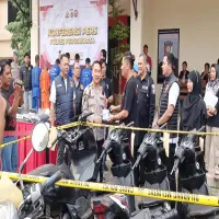 Polres Purwakarta Ungkap Jaringan Curanmor Lintas Kabupaten, Amankan 6 Tersangka dan 15 Unit Sepeda Motor