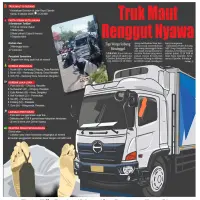 Truk Maut Perenggut Nyawa, Tiga Warga Subang Meninggal