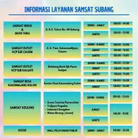 Jadwal dan Lokasi Samsat Subang Keliling, Permudah Wajib Pajak