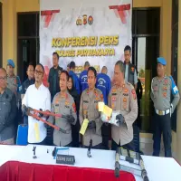 Polres Purwakarta Bongkar Sindikat Pencuri Minimarket, Amankan Tiga Pelaku, Kerugian Capai Rp100 Juta