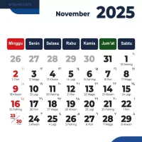 Tidak Ada Hari Libur Nasional Bulan November 2025, Tapi