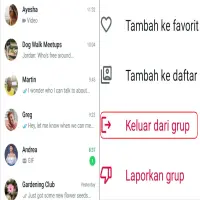 Cara Keluar Grup WhatsApp Diam-Diam Tanpa Ketahuan Orang Lain