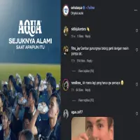 Instagram Aqua jadi Bulan-bulanan Netizen, Sebut Sejuknya Alami Sesejuk Sumur Bor