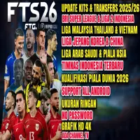 Download FTS 26 Mod Super League Indonesia & Timnas Indonesia Android Offline: Update Kits & Transfers 2025/26 Full Asia!