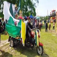 Ruwat Bumi Desa Sumurgintung di Subang Tampilkan Hasil Bumi