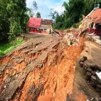 51 Rumah di Rongga Kabupaten Bandung Barat Terdampak Pergerakan Tanah