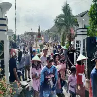 Berharap Keberkahan Alam, Pemdes Ranca Udik di Subang Gelar Ruwat Bumi