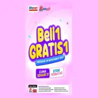 Promo Alfamart Beli 1 Gratis 1 Periode 18 November 2025, Buruan Serbu Sekarang!