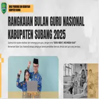 Inilah Rangkaian Kegiatan Bulan Guru Nasional di Kabupaten Subang Tahun 2025