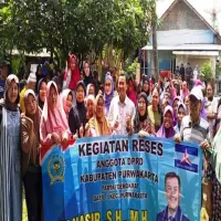 Reses di Tegal munjul Purwakarta, Dulnasir Ajak Warga Ajukan Kebutuhan Infrastruktur Lingkungan