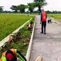 Dinas PUPR Subang Genjot Pembangunan Jalan Kunir–Sukadana