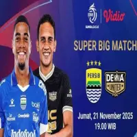 Link Live Streaming Persib Bandung vs Dewa United di Liga 1 Super League 2025/2026