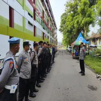 Terjunkan Personel, Polres Subang Dukung Pembinaan Sepak Bola Usia Muda