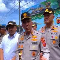 Kapolda Jabar Tinjau Kesiapan Pengamanan Nataru di Subang
