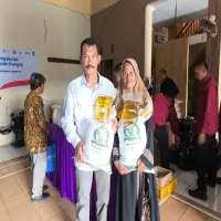 Penyaluran Bantuan Pangan di Sagalaherang Kidul, Kabupaten Subang Subang Capai 85 Persen