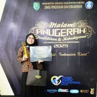 SMPN 4 Subang Raih Juara 1 Cerita Praktik Baik, Kolaborasi Guru, Murid dan Orang Tua