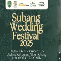 Subang Wedding Festival 2025 Siap Digelar, Hadirkan 25 Vendor dan Hiburan Gratis Selama Tiga Hari