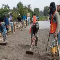 Jembatan Pringkasap di Pabuaran Diperbaiki, Warga: Terimakasih Bupati Reynaldy dan Anggota Dewan H Anharudin
