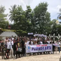 Slanker Purwakarta Galang Donasi dari Anggota untuk Korban Bencana