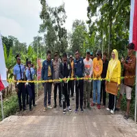 Saba Desa di Cikaum, Bupati Subang Resmikan Dua Ruas Jalan Kabupaten