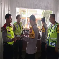 Wakapolres Subang Cek Pos Pam Operasi Lilin Lodaya di Pagaden
