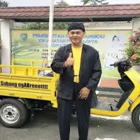 Dapat Bantuan Cator, Pemdes Rangdu Kecamatan Pusakajaya Subang Sukseskan Program Kebersihan Lingkungan