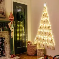 5 Dekorasi Pohon Natal Dinding Terbaik, Hemat Tempat dan Tetap Estetik
