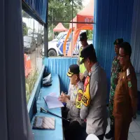 Kapolres Subang Tinjau Kesiapan Pos di Jalur Pantura Jelang Natal dan Tahun Baru