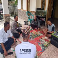Polsek Plered di Purwakarta Gelar Ngopi Kamtibmas