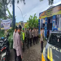 Polsek Cisarua Bersiaga Penuh Antisipasi Potensi Gangguan Keamanan dan Kelancaran Arus Lalu Lintas