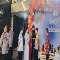 Polisi dan TNI Sterilkan Gereja di Pusakajaya Subang