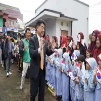 Delegasi Kota Gimcheon Kunjungan ke Desa Percontohan Saemaul Wantilan