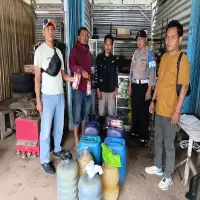 Polsek Jalancagak Gelar Razia Miras Jelang Malam Tahun Baru