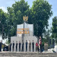 Bupati Subang Lantik 8 Pejabat Tinggi Pratama di Tugu Benteng Pancasila, ini Daftarnya