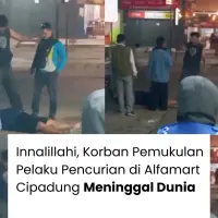 Korban Pemukulan Pelaku Pencurian di Alfamart Cipadung Meninggal Dunia