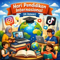 Scroll untuk Belajar: Hari Pendidikan Internasional Menjadi Gerakan Digital