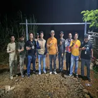 Cegah Kerusakan Jembatan Cigarok, Pemcam Cikaum Bersama Satpol PP Subang Hentikan Aktivitas Galian Tanah
