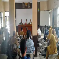 Minggon Pemcam Pagaden Barat di Subang Bahas Pencegahan DBD