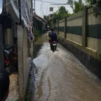 Banjir Rendam Wates Binong Subang Usai Diguyur Hujan Dua Hari