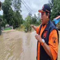 Luapan Sungai Cipunagara Rendam Permukiman Warga Kampung Pamugas, Warga Diminta Waspada