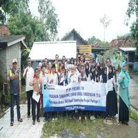 PT PP Serahkan Bank Sampah Sekolah dan Edukasi Lingkungan di SDN Otto Iskandardinata Subang