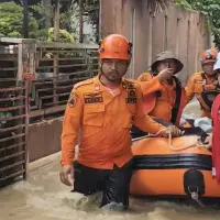 BPBD Subang Intensifkan Evakuasi Warga Terdampak Banjir di Pamanukan Subang