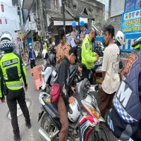 Preventif Jelang Operasi Ketupat Lodaya,  Polres Purwakarta Razia Knalpot Brong Ciptakan Keamanan dan Ketertiban