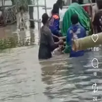 Tak Ada Jalan, Tak Ada Perahu: Kisah Pilu Pemakaman di Tengah Banjir Subang