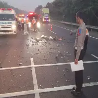 3 Orang Meninggal Dunia Akibat Kecelakaan Beruntun di Tol Cipali KM 93A, Ini Kronologisnya