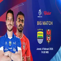Link Live Streaming Persib Bandung vs Malut United BRI Super League 2025/26, Jumat 6 Februari 2026